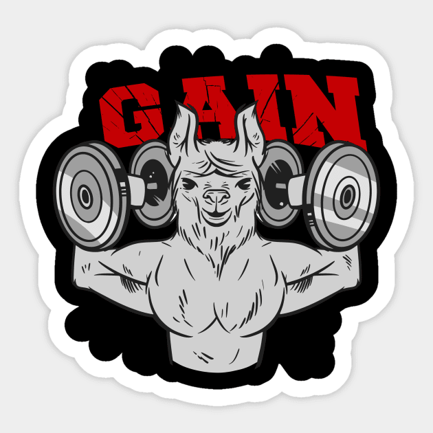 Best Gym Motivation Workout Fitness Bodybuilder Fun Sticker by KK-Royal